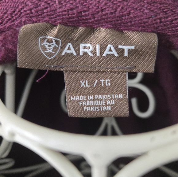 Ariat Burgundy Hoodie - Picture 3 of 3